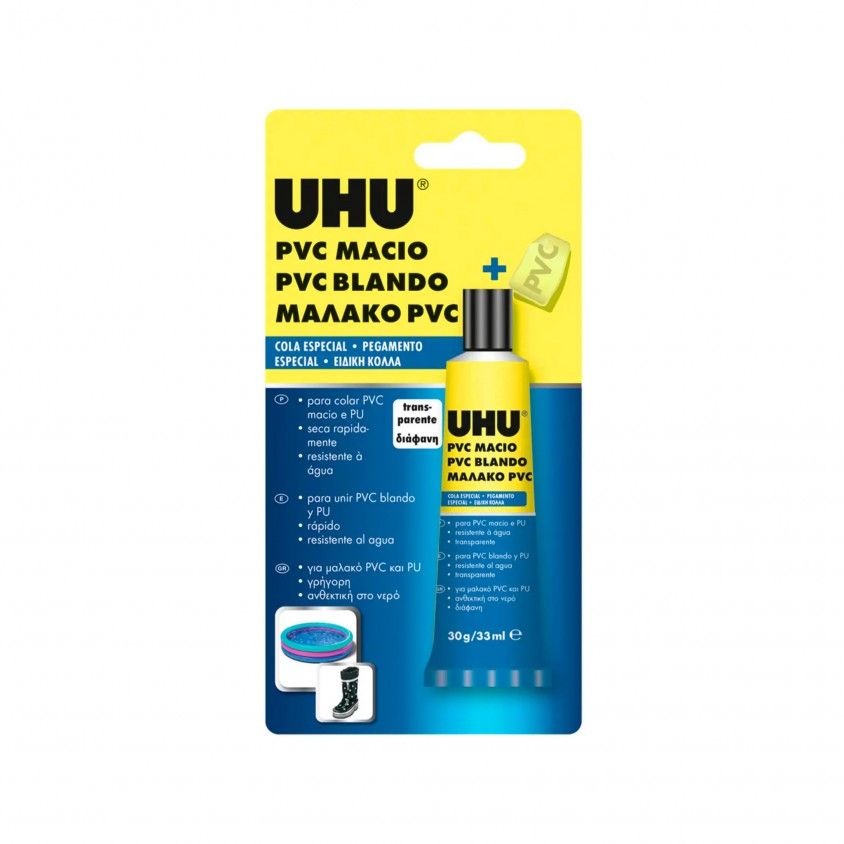 Cola UHU Pvc Macio 30g