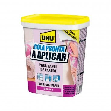 Cola UHU Pronta a Aplicar Revestimentos Papel de Parede/Vin�lico
