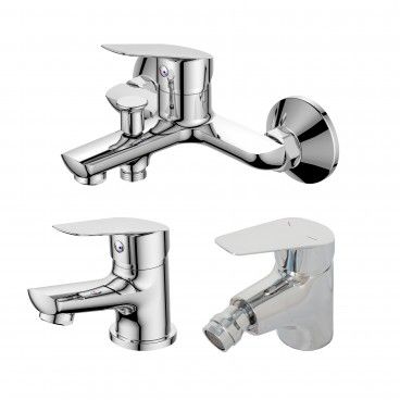 Pack 3 Misturadora Elos (Lavat�rio + Bid� + Banheira)