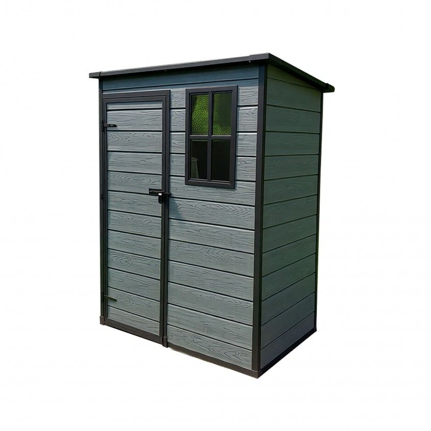 Abrigo de Jardim Allgarden Out 1 Porta