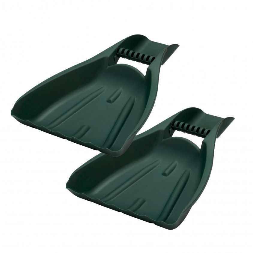 Colher de Folhas Verde Pack 2