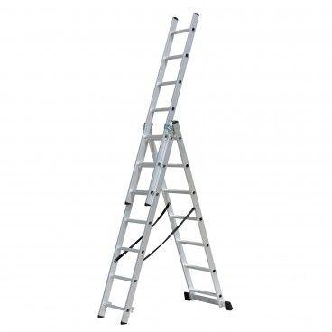 Escadote de Alum�nio Allbuild Pro 3x7 Degraus