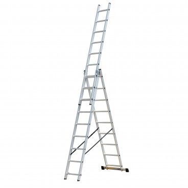 Escadote de Alum�nio Allbuild Pro 3x9 Degraus