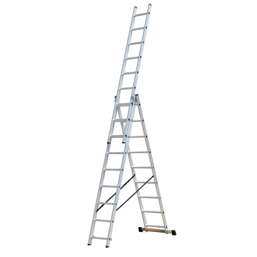 Escadote de Alum�nio Allbuild Pro 3x9 Degraus