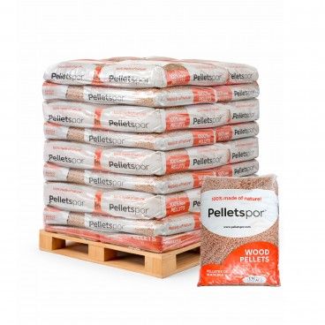 Pellets Certificados Pelletspor 6mm Palete 65 Sacos 15kg