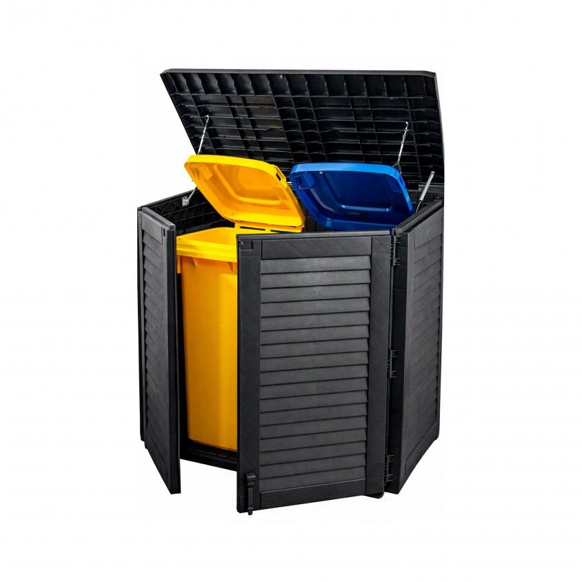 Caixa de Arruma�ao Para Jardim 2 Portas 780L 117X74X110cm