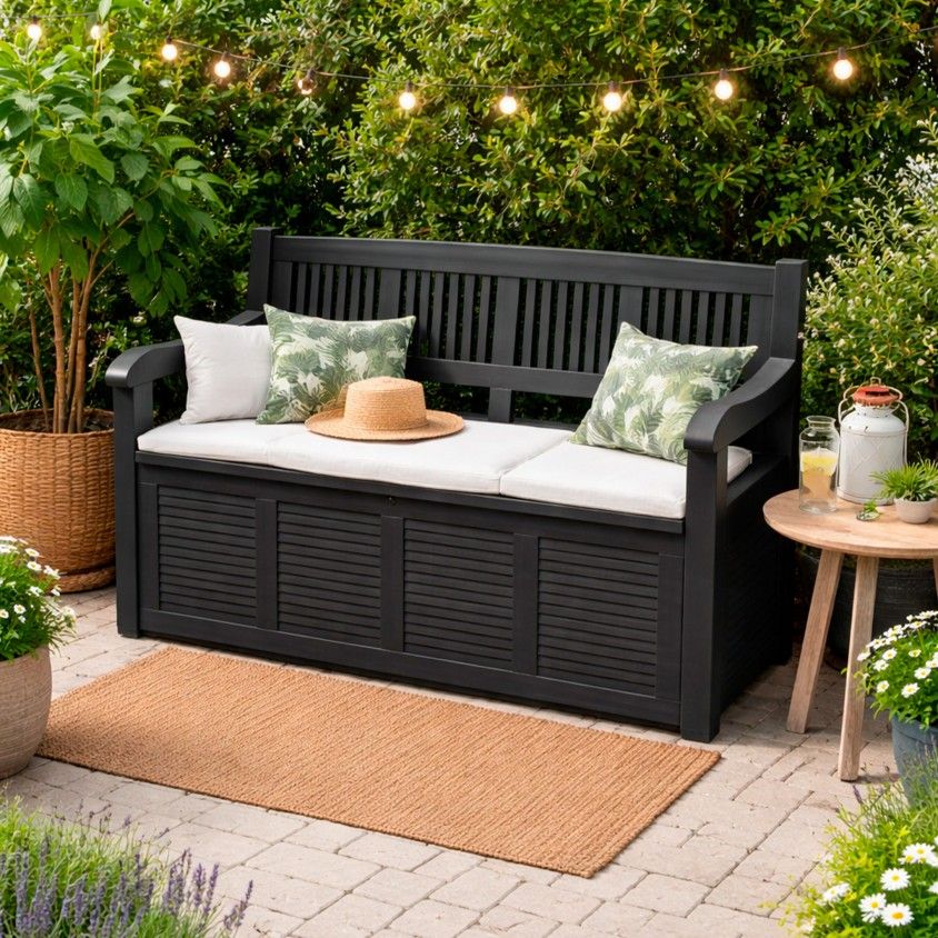 Banco com Arruma�ao 280L 130X60X85Xcm