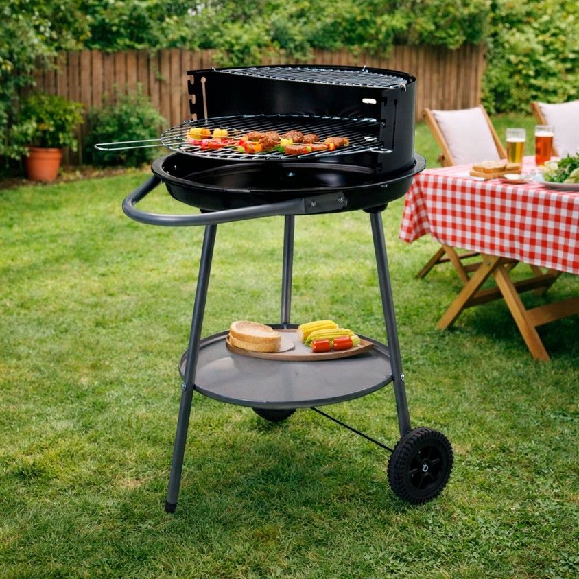 Barbecue Redondo Semiaberto 51cm Gs/Tuv Barbecue Redondo Semiaberto 51cm Gs/Tuv