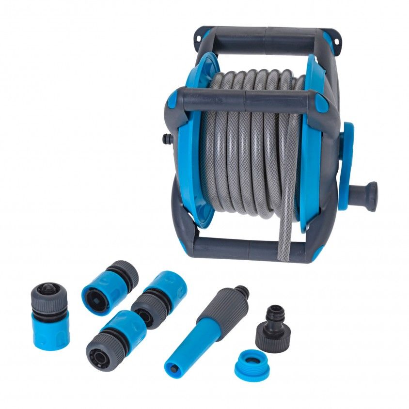 Pack Mangueira 15Mt com Suporte e Acessorios Pack Mangueira 15Mt com Suporte e Acessorios