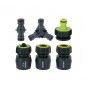 Pack 3+3 Conetores/Adaptadores Mangueira