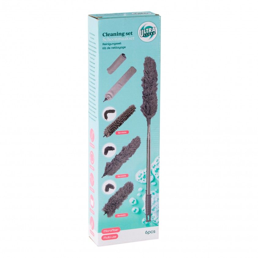 Pack 6Pcs Limpeza P� Extensivel