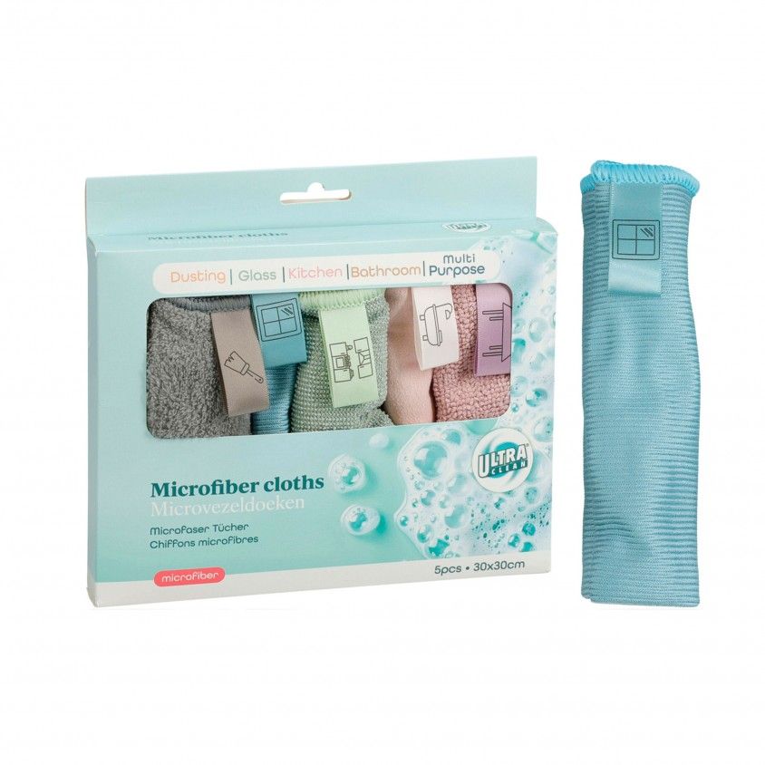 Pack 5 Pe�as de Panos de Microfibra