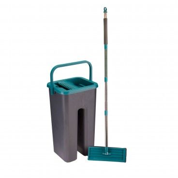 Set Mopa e Balde A�o Inox 195X170X360Mm