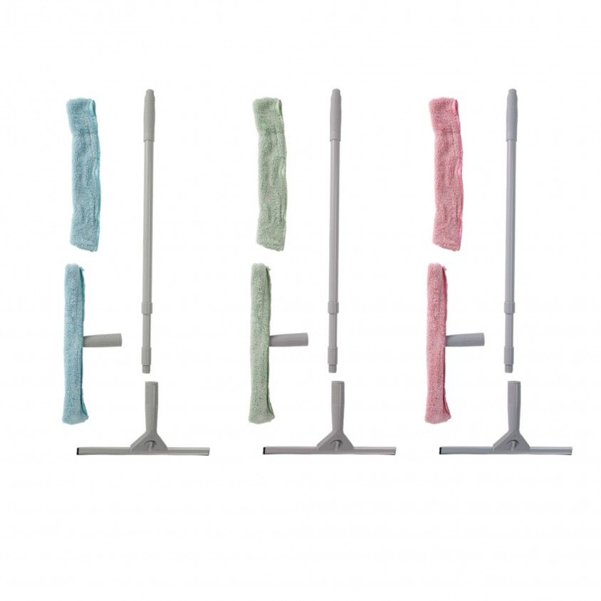 Set Limpeza Vidros 4 Peças Set Limpeza Vidros 4 Peças