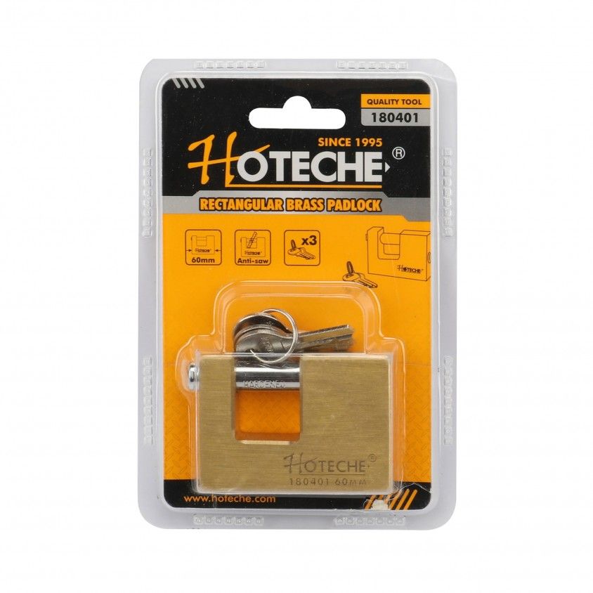 Cadeado Retangular Lat�o Hoteche