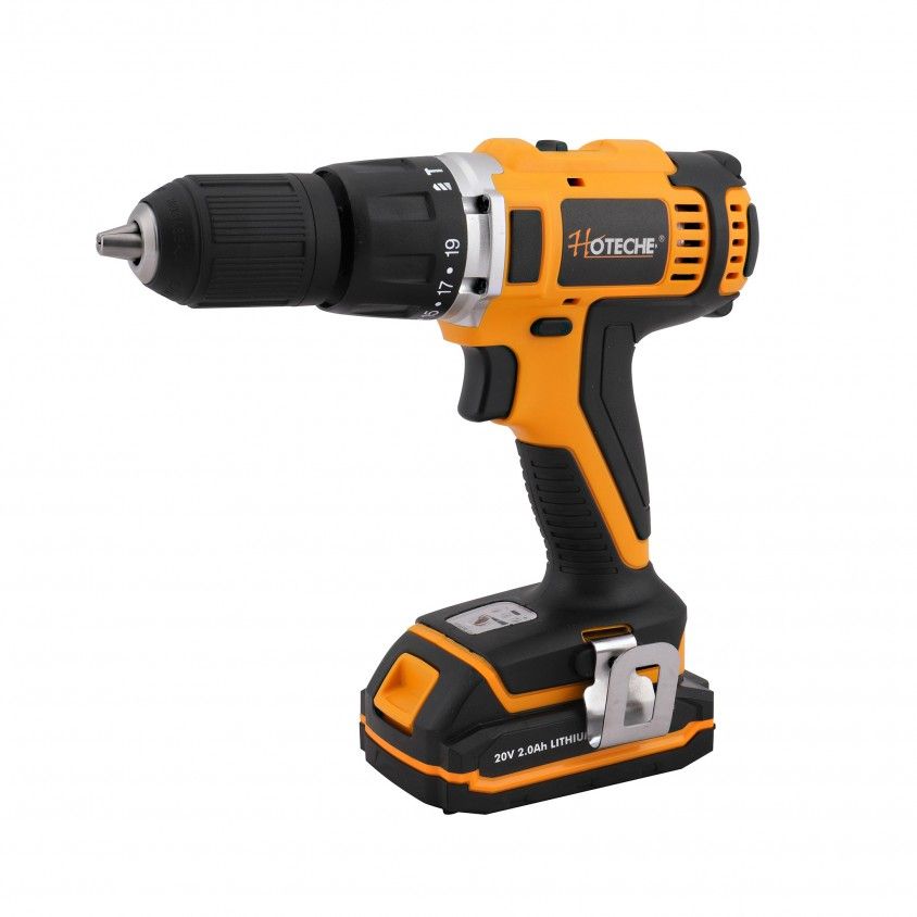 Berbequim Hoteche 20V Mala com 2 Baterias L�tio 2.0A