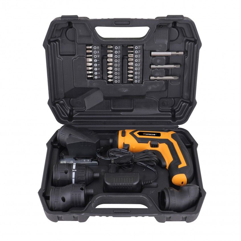 Aparafusadora Hoteche 4V 1.5A L�tio Mala com 4 Acess�rios