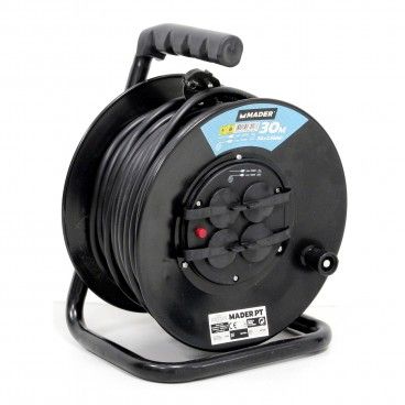 Enrolador de 4 Tomadas com Disjuntor 3Gx2.5mm