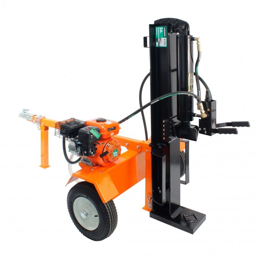 Rachador/Destro�ador de Lenha 2em1 a Gasolina 24T Mader