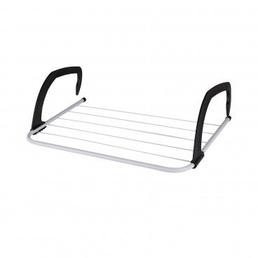 Estendal Varanda em Metal 3m Branco Estendal Varanda em Metal 3m Branco