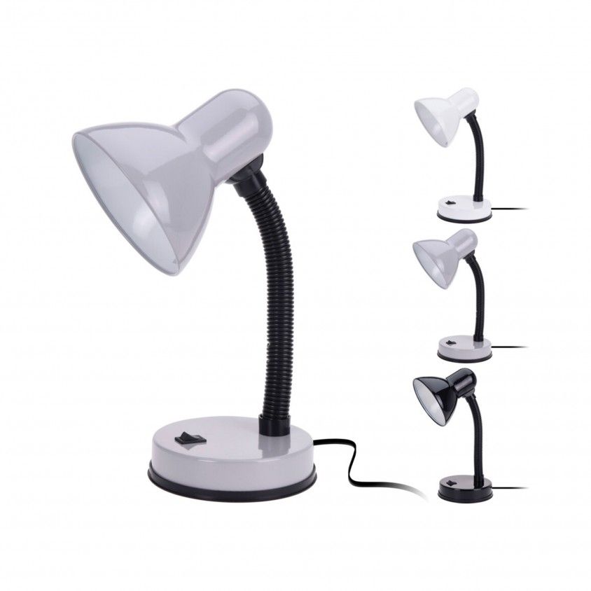 Candeeiro Secret�ria Metal 33cm Sortido 3 Cores