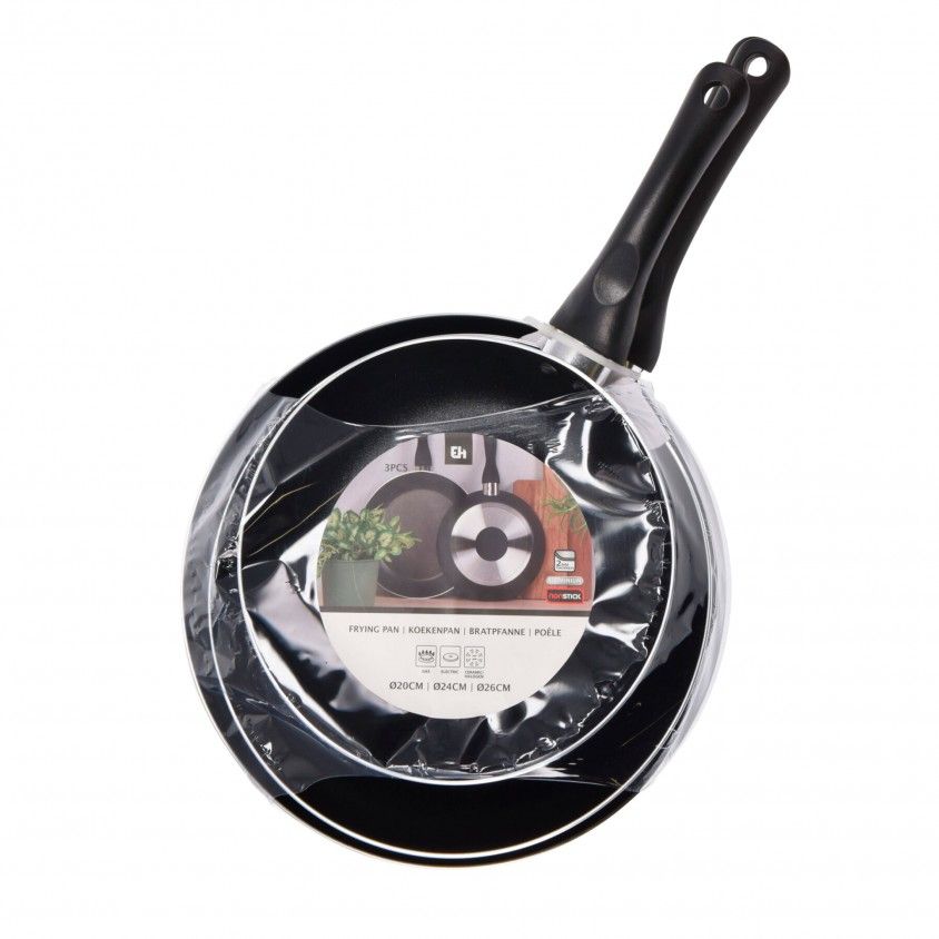 Conjunto 3 Frigideiras em Alum�nio