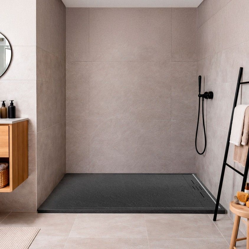 Base de Duche Linea Resina 120x80