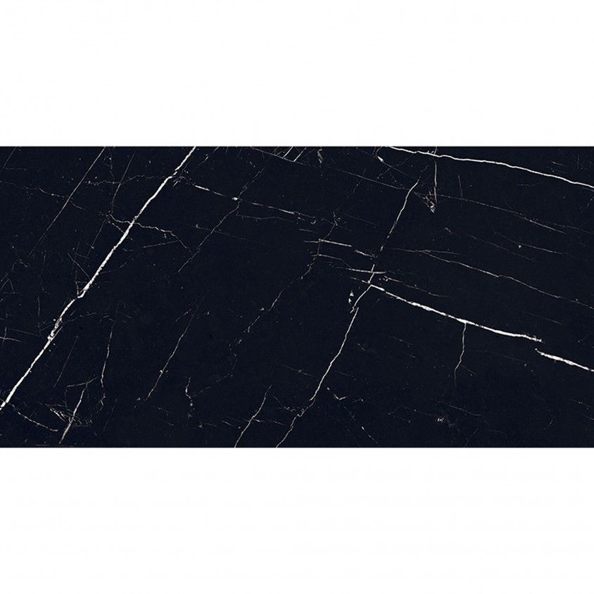 Porcel�nico Retificado Statuario Negro Polido 60x120