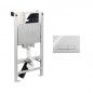 Estrutura Sanita Sanitarblock Mec�nico + Placa de Comando Cromada