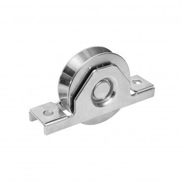 Roda de Port�o V com Suporte de Aparafusar