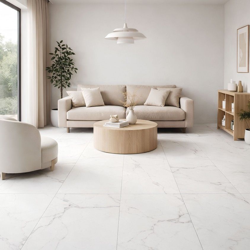 Porcel�nico Retificado Streightex White Carrara Natural 60x120