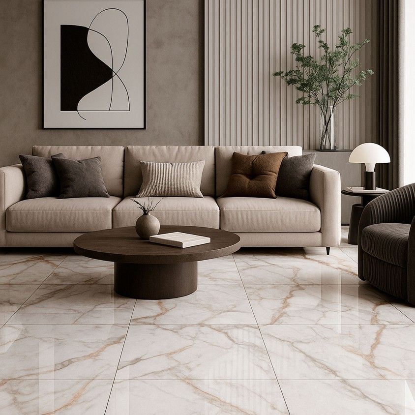 Porcelânico Retificado Calacatta Ouro Natural 60x60 Porcelânico Retificado Calacatta Ouro Natural 60x60