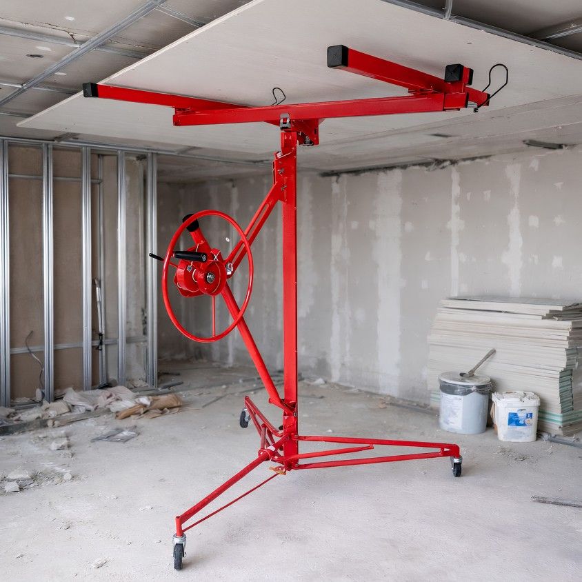 Elevador de Placas de Gesso Allbuild 68Kg 1.4-3.35m