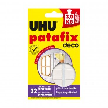 Massa Adesiva UHU Patafix HomeDeco 32 pastilhas