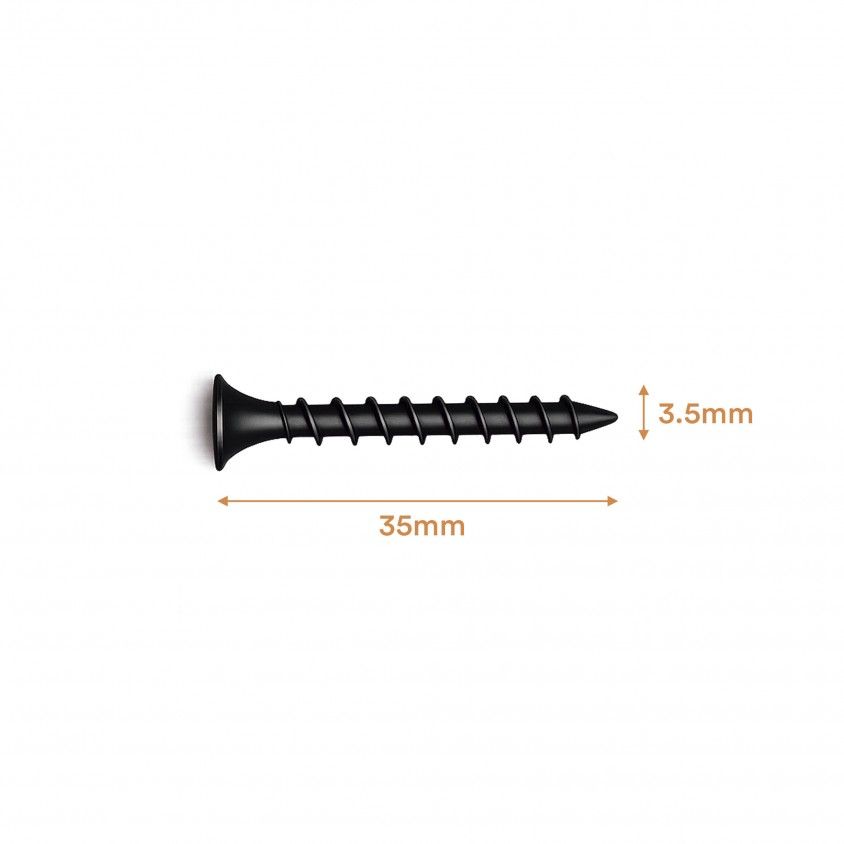 Parafuso Fosfatado para Gesso Cartonado PL-F 3,5x35 100un Parafuso Fosfatado para Gesso Cartonado PL-F 3,5x35 100un