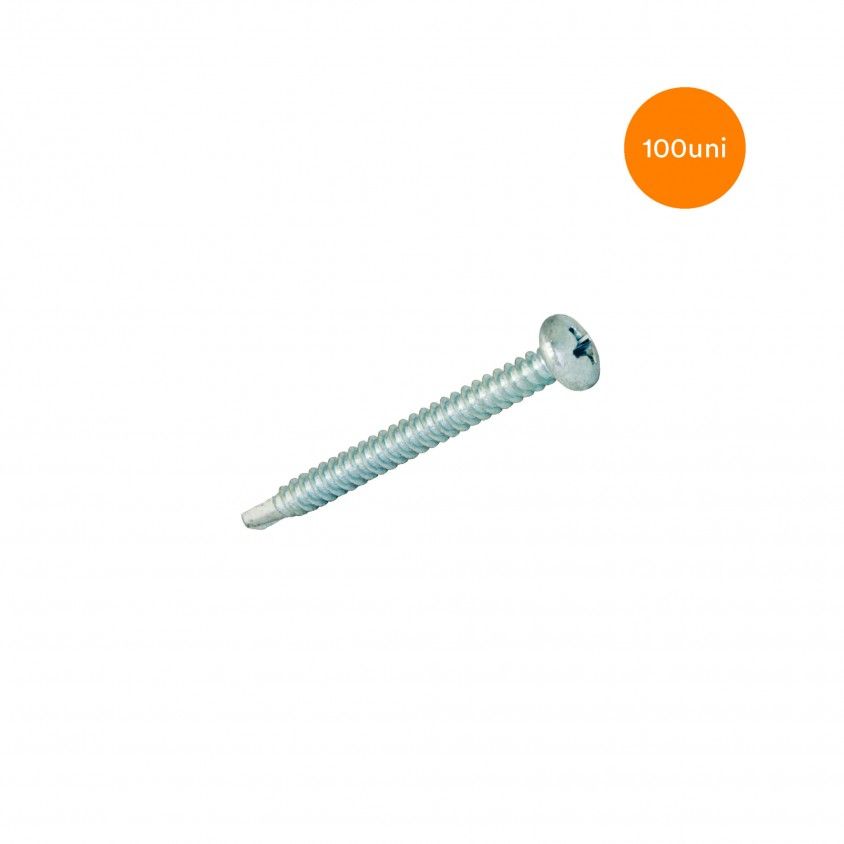 Parafuso Autoperfurante Cabe�a Cil�ndrica D7504N 3.5x9.5 100un