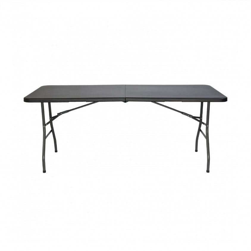 Mesa Dobr�vel Tenerife Castanha 180cm Retangular Port�til