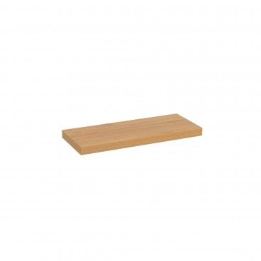 Prateleira Suspensa de Parede MDF Carvalho Mel 60x24 cm