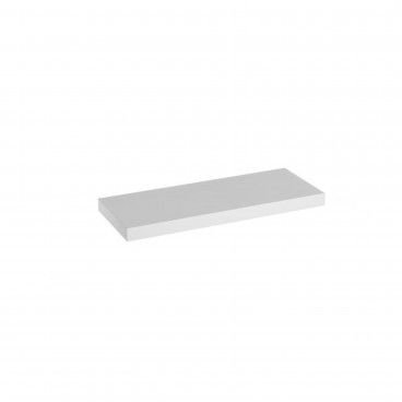 Prateleira Suspensa de Parede MDF Branca 60x24 cm