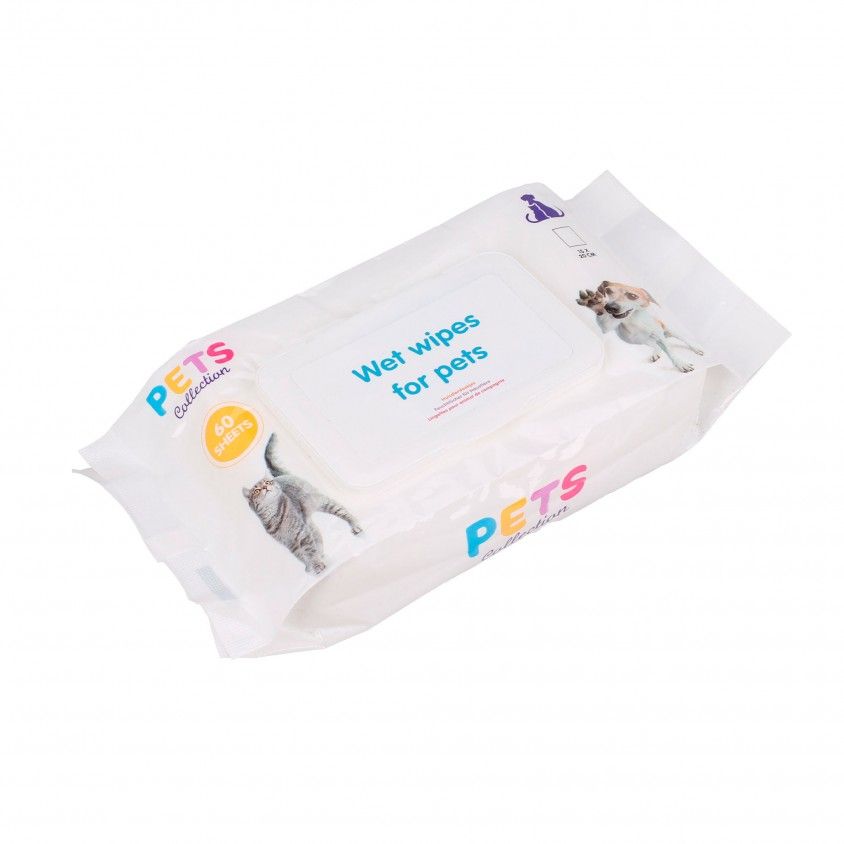 Toalhitas H�midas Multifun�oes para Animais