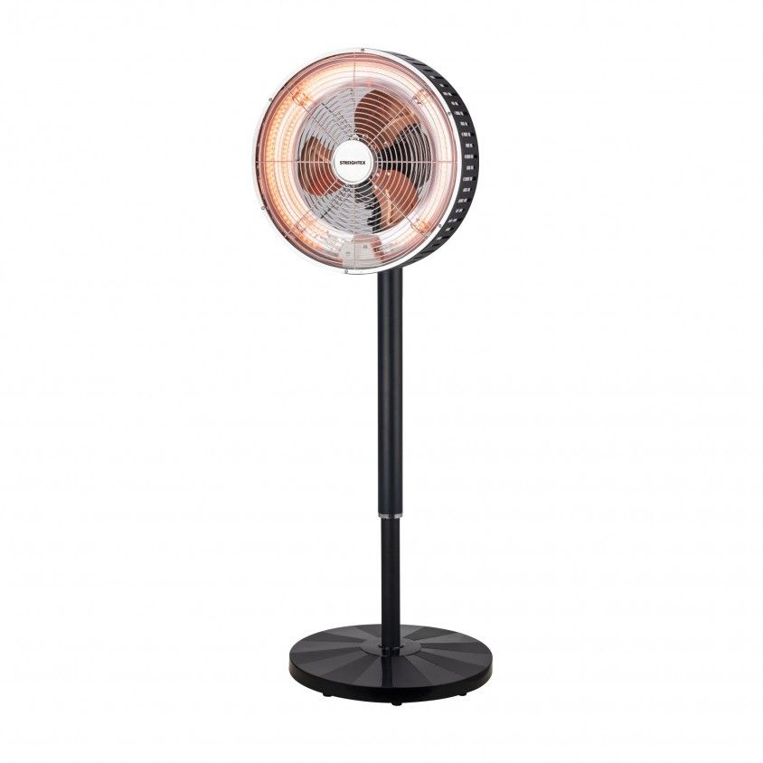 Ventoinha de P� Streightex Frosten Carbono Quente/Frio 1500W c/ Comando
