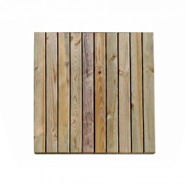 M�dulo de Deck em Madeira Tratada Carmo Standard 1000x1000x28 mm