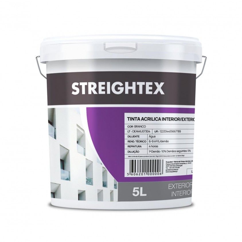 Tinta Acrílica Interior/Exterior Branco 5L Tinta Acrílica Interior/Exterior Branco 5L