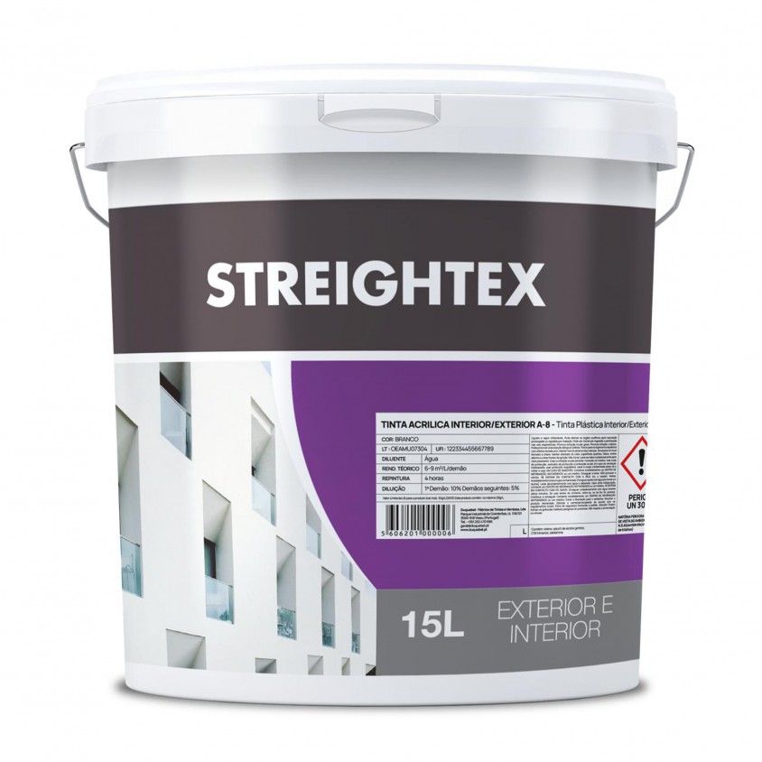Tinta Acrílica Interior/Exterior Branco 15L Tinta Acrílica Interior/Exterior Branco 15L