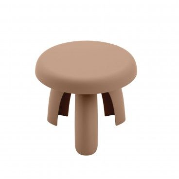 Mesa de Jardim Monobloco Essenza Redonda em PP/Fibra