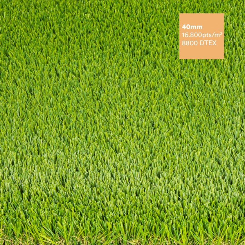Relva Artificial Bio 40mm Largura 2m Relva Artificial Bio 40mm Largura 2m