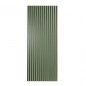 Painel Ripado de Parede Acustico Verde Claro 600X2400X18Mm