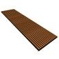 Painel Ripado de Parede Acustico Oiled Oak 600X2700X18Mm