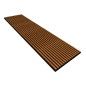 Painel Ripado de Parede Acustico Teak  600X2700X18Mm
