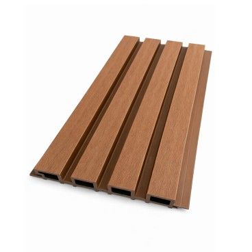 Painel Ripado de Parede Teca Wpc 219X2900X26Mm